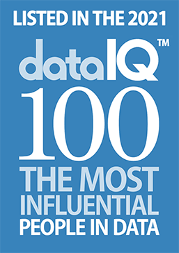 Listed in dataIQ 100 the most influential people in data